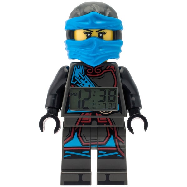LEGO ® Ninjago: Time Twins Nya Minifiguren-Uhr mit Wecker