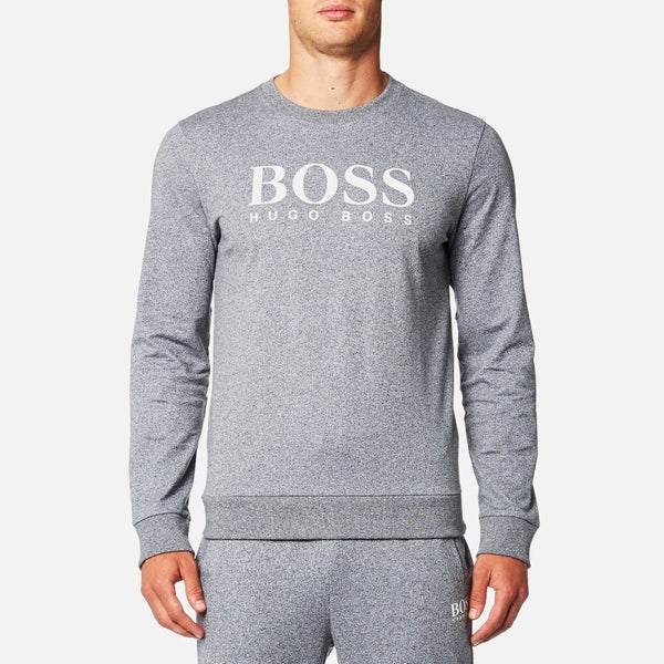BOSS Hugo Boss Men's Large Logo Sweatshirt - Charcoal
