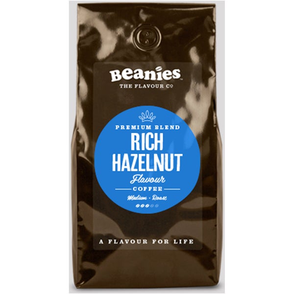 Beanies Premium Gerösteter Haselnuss-Kaffee - 1kg
