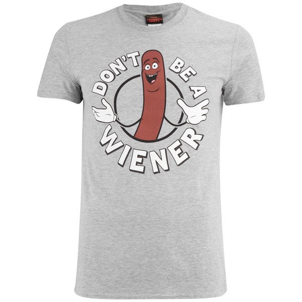 Sausage Party Männer Logo T-Shirt - Grau