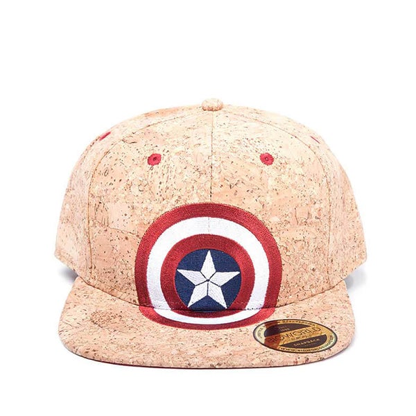 Marvel Captain America: Civil War Shield Logo Snapback Cap - Cork