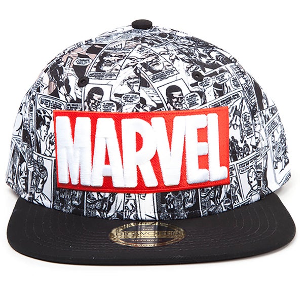 Marvel Classic Logo Snapback Cap - Multi