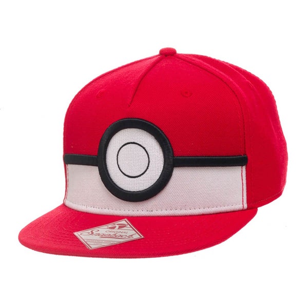 Pokémon Poké Ball Snapback Cap - Grey/Multi