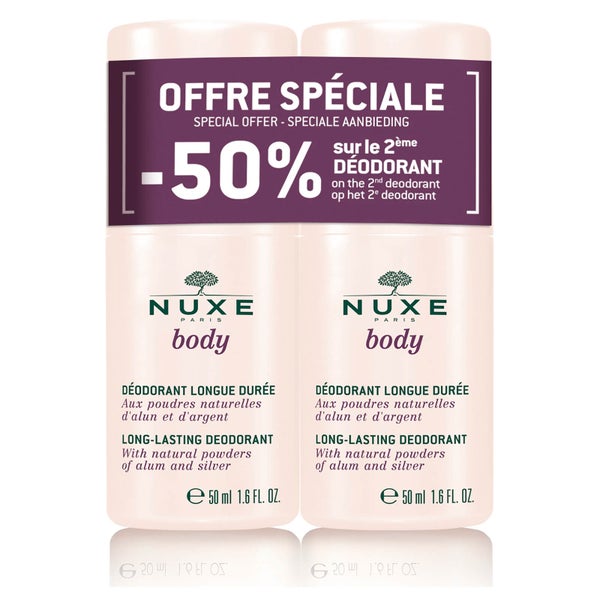 NUXE Duo Deodorant for Women (Worth £17.00)