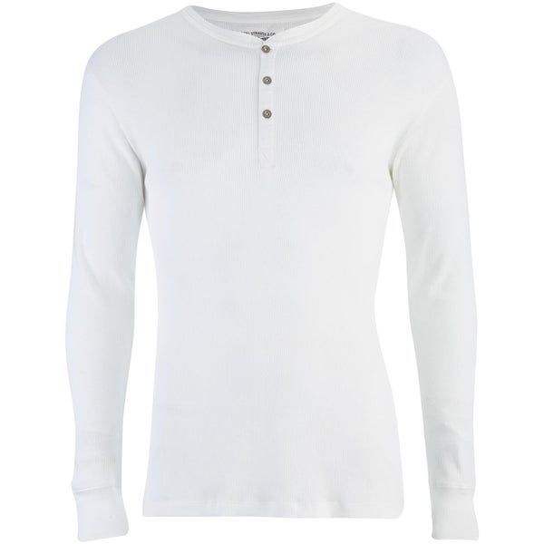 T-Shirt boutonné manches longues Levi's -Blanc