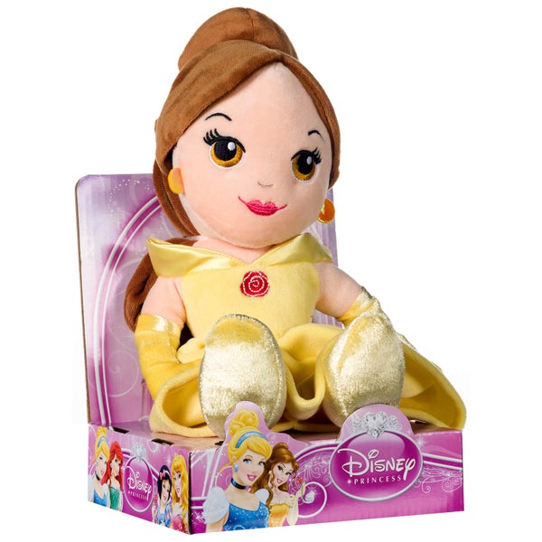 Disney Princess Cute Belle Plush Doll - 10"