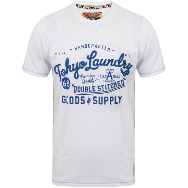 T-Shirt Homme Bailey Springs Tokyo Laundry -Blanc