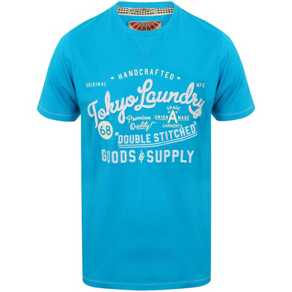 T-Shirt Homme Bailey Springs Tokyo Laundry -Turquoise