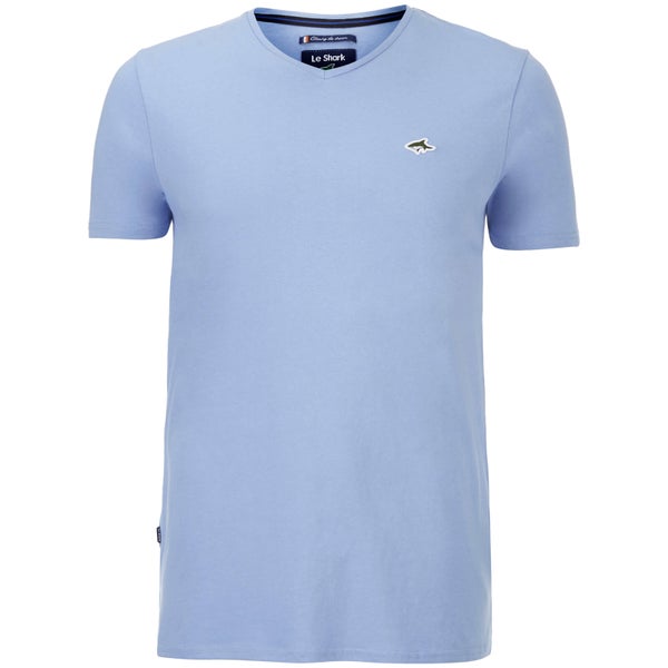 Le Shark Men's Glasshouse V Neck T-Shirt - Placid Blue