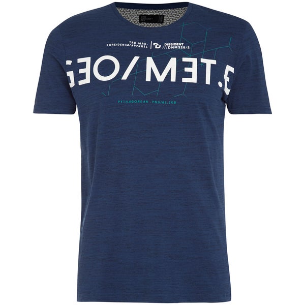 Dissident Men's Octagon T-Shirt - Reflex Blue
