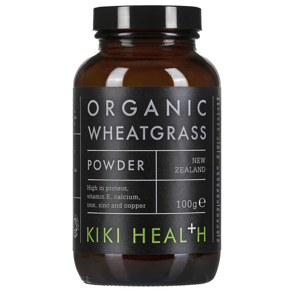 KIKI Health Organic Wheatgrass Powder sproszkowana trawa pszeniczna 100 g