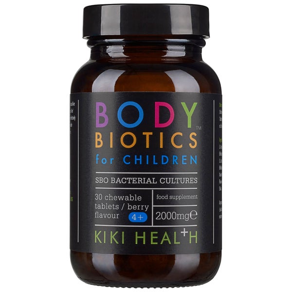 Comprimidos Body Biotics Mastigáveis para Crianças da KIKI Health (30 comprimidos)