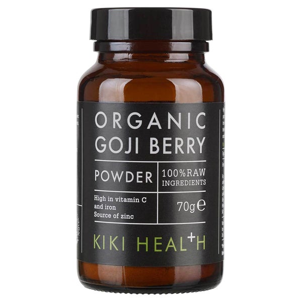KIKI Health Organic Goji Berry Powder(키키 헬스 오가닉 고지 베리 파우더 70g)
