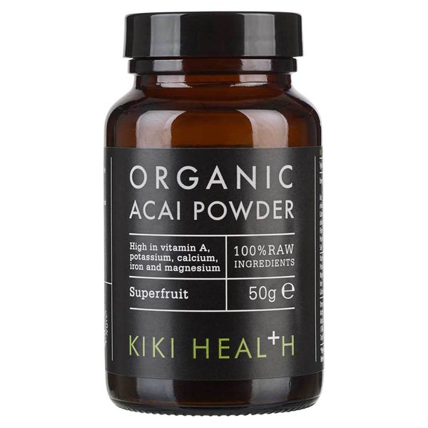 KIKI Health Organic Acai Powder sproszkowane jagody acai 50 g