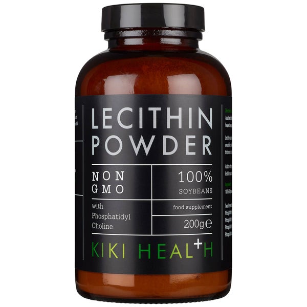 KIKI Health Lecithin Powder Non-GMO(키키 헬스 레시틴 파우더 비유전자변형 200g)