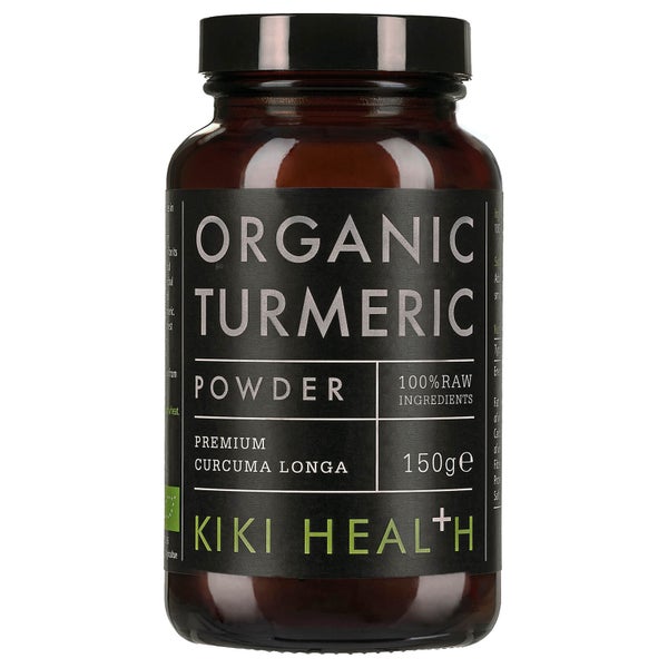 Органическая порошковая куркума KIKI Health Organic Turmeric Powder 150 г