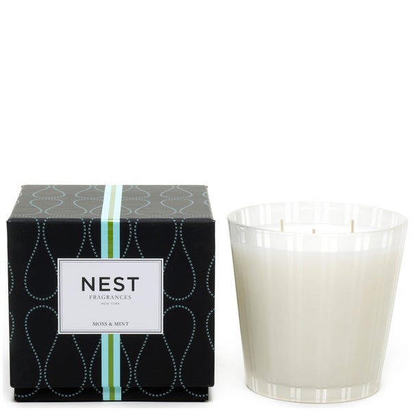 NEST Fragrances Moss and Mint 3-Wick Candle