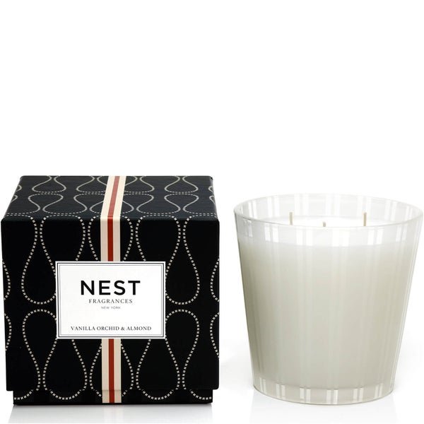 NEST Fragrances Vanilla Orchid and Almond 3-Wick Candle