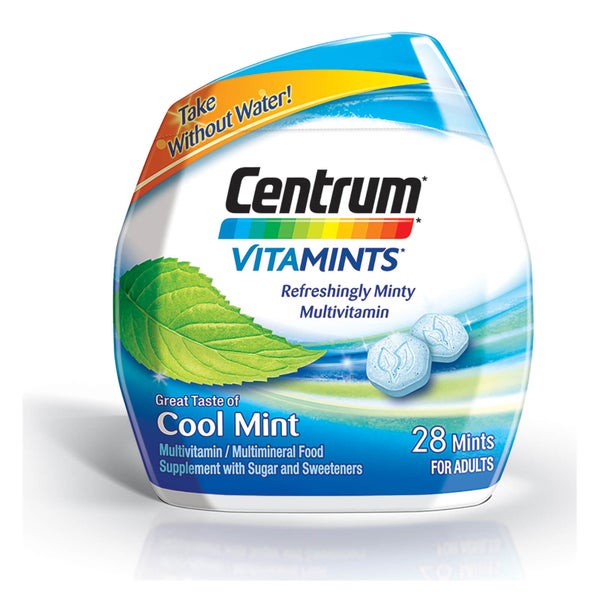 Жевательные витамины ментоловые Centrum VitaMint Cool Mint Tablets (28 таблеток)