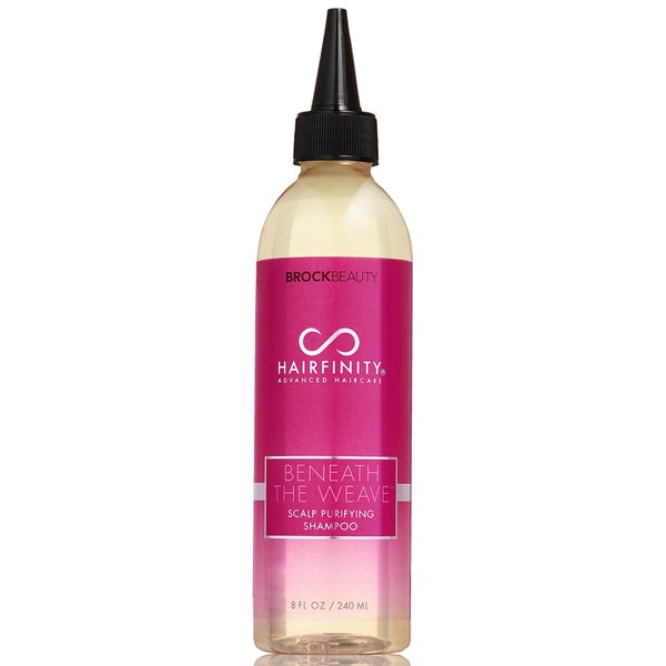 Shampoo Purificante para o Couro Cabeludo Beneath the Weave da HAIRFINITY 240 ml