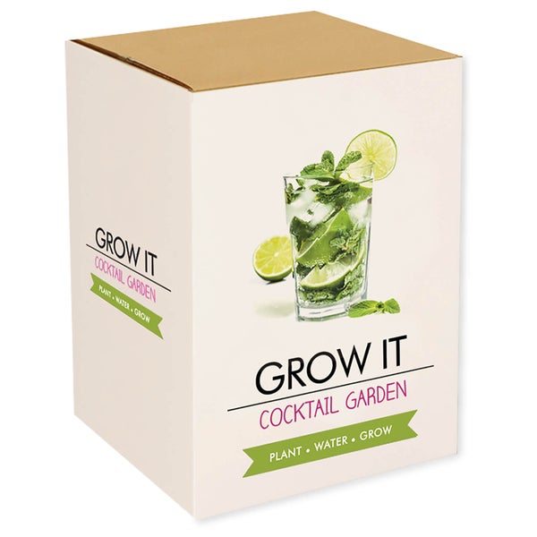 Grow It: Cocktail Garten Set zum Selberzüchten