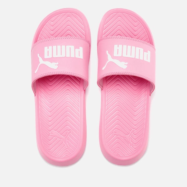Puma Women's Popcat Slide Sandals - Pink/White