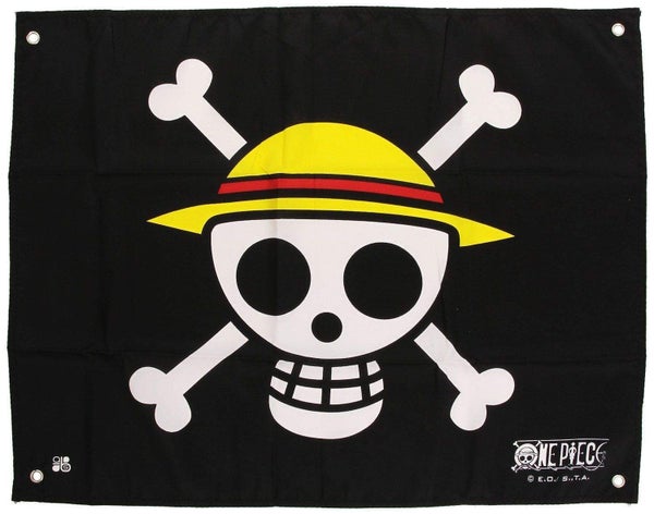 One Piece - skull Luffy Flag