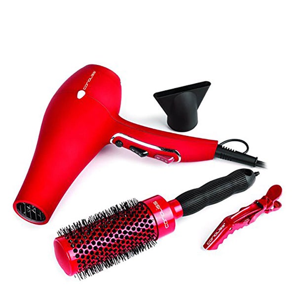 Corioliss Hair Dryer Flow Red Kit