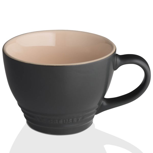 Le Creuset Stoneware Grand Mug - 400ml - Satin Black