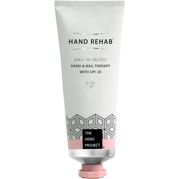 The Hero Project Hand Rehab Diamond Dusted Hand & Nail Therapy with SPF 20 75ml