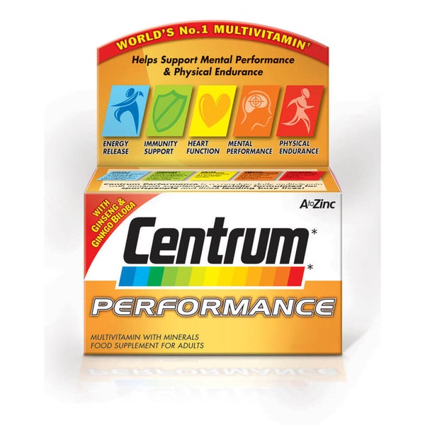 Comprimidos Multivitaminas Performance da Centrum - (60 Comprimidos)
