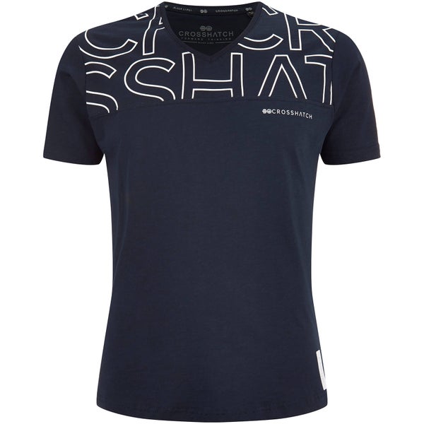 T-Shirt Homme Bellatrix Crosshatch -Bleu Marine