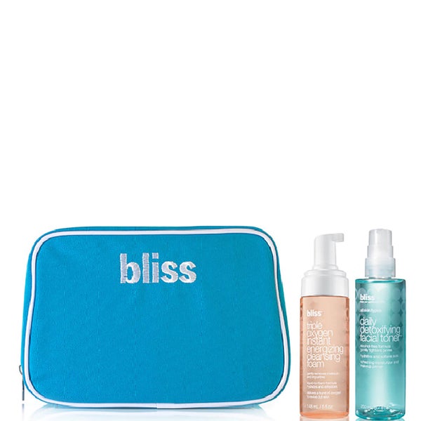 bliss Triple Oxygen Cleanser Toner Duo (Worth £45.00)