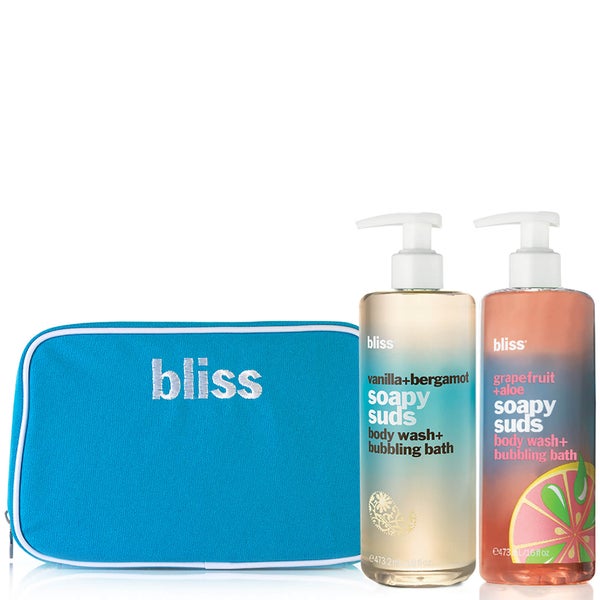 bliss Soapy Suds Bath Body Wash Duo -kylpy- ja suihkusaippua