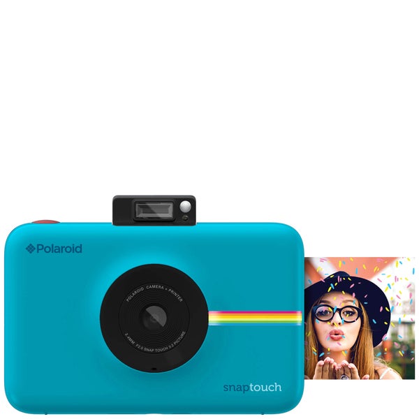 Polaroid Snap Touch Instant Digital Camera with LCD Touch Display - Blue