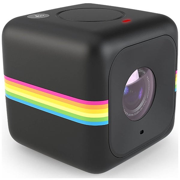 Polaroid Cube+ 1440p Mini Lifestyle Wi-Fi Action Camera - Black