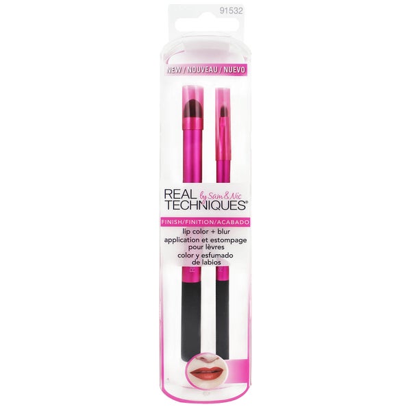 Набор кистей для макияжа Real Techniques Lip Colour + Blur Brush Set