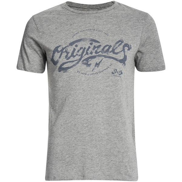 Jack & Jones Originals Miller Slim Fit T-shirt - Grijs