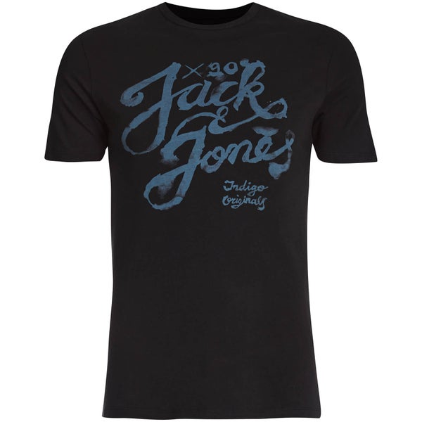 T-Shirt Homme Originals Miller Slim Fit Jack & Jones -Noir