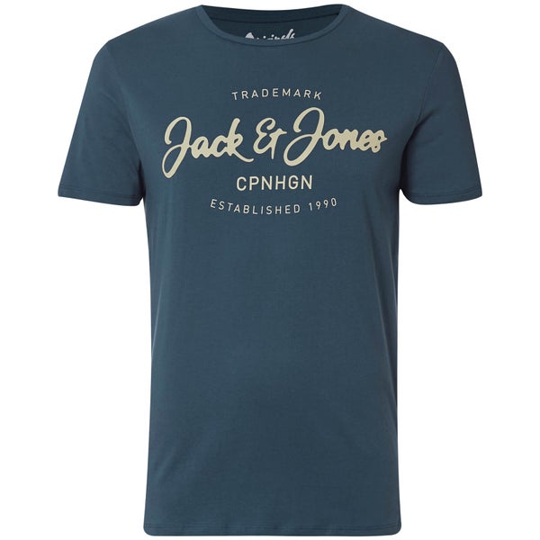 T-Shirt Homme Originals Traffic Jack & Jones - Bleu