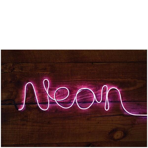 Make Your Own Neon Light - Pink