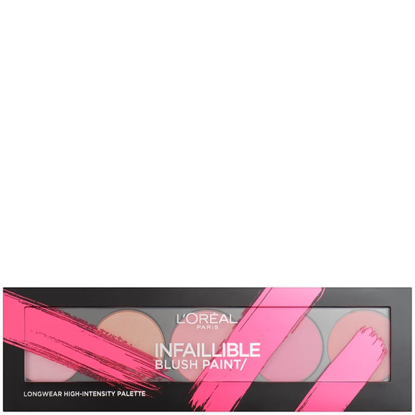 L'Oréal Paris Infallible Paint Blush Palette paleta róży 10 g – 01 Pink