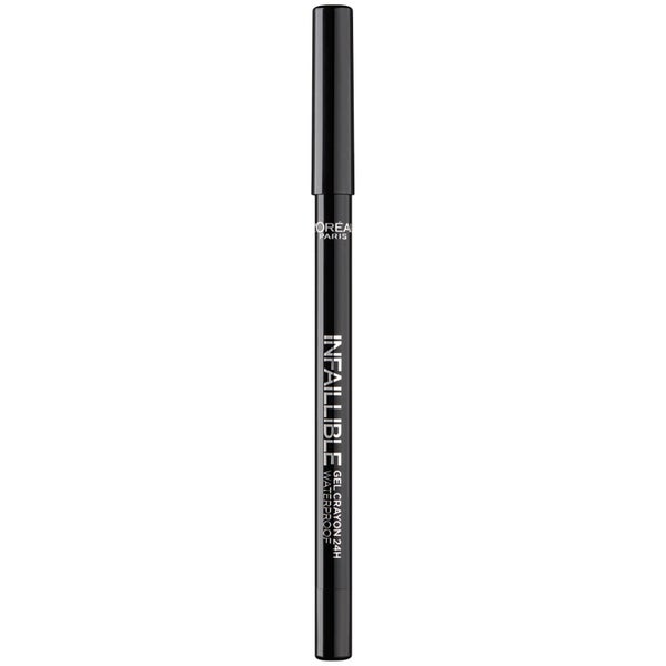 LOréal Paris Infallible Crayon Eyeliner – 01 Back to Black