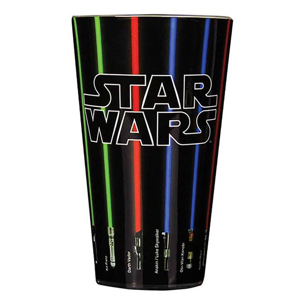 Star Wars Lichtzwaard Glas - zwart