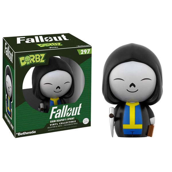 Fallout Vault Boy Grim Dorbz Vinyl Figur