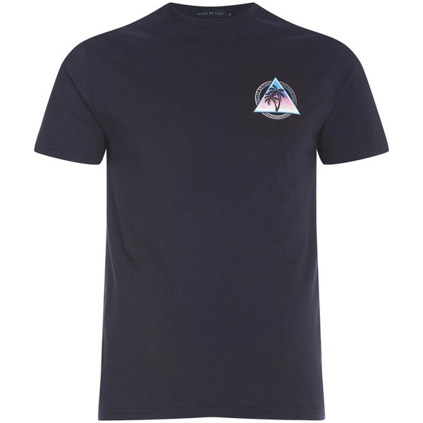T-Shirt Homme Pyramid Friend or Faux -Bleu Marine