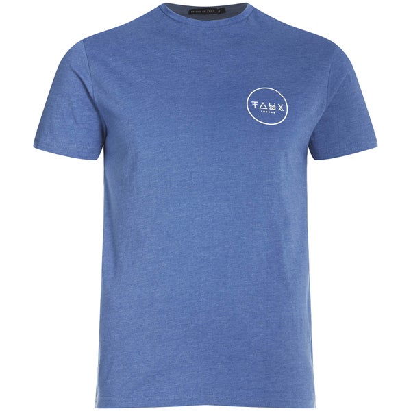 Friend or Faux Men's Cresent T-Shirt - Blue