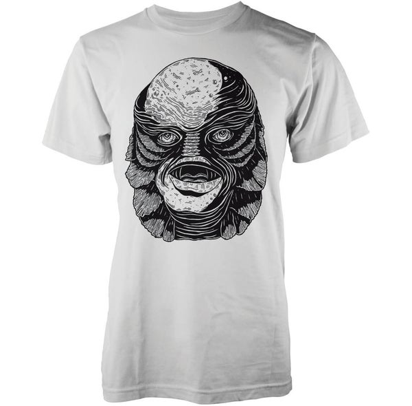 T-Shirt Homme Créature Abandon Ship - Blanc