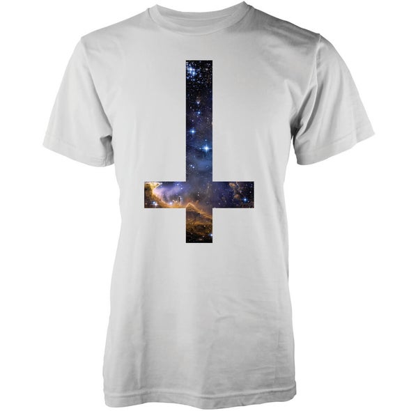 Abandon Ship Männer Cosmic Cross T-Shirt - Weiß