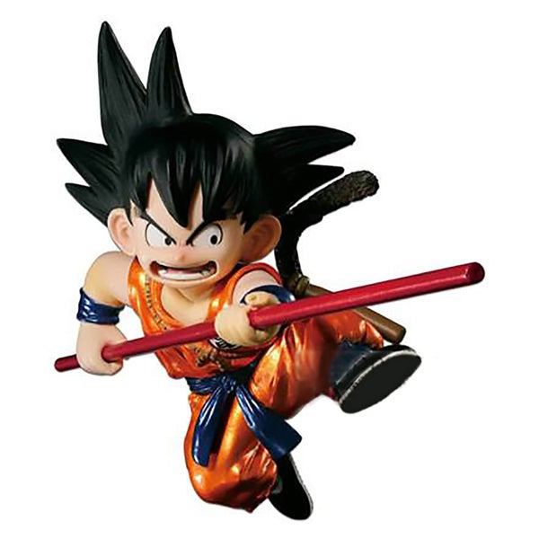 Banpresto Dragon Ball Scultures Son Goku Figure - Special Metalic Colour Version